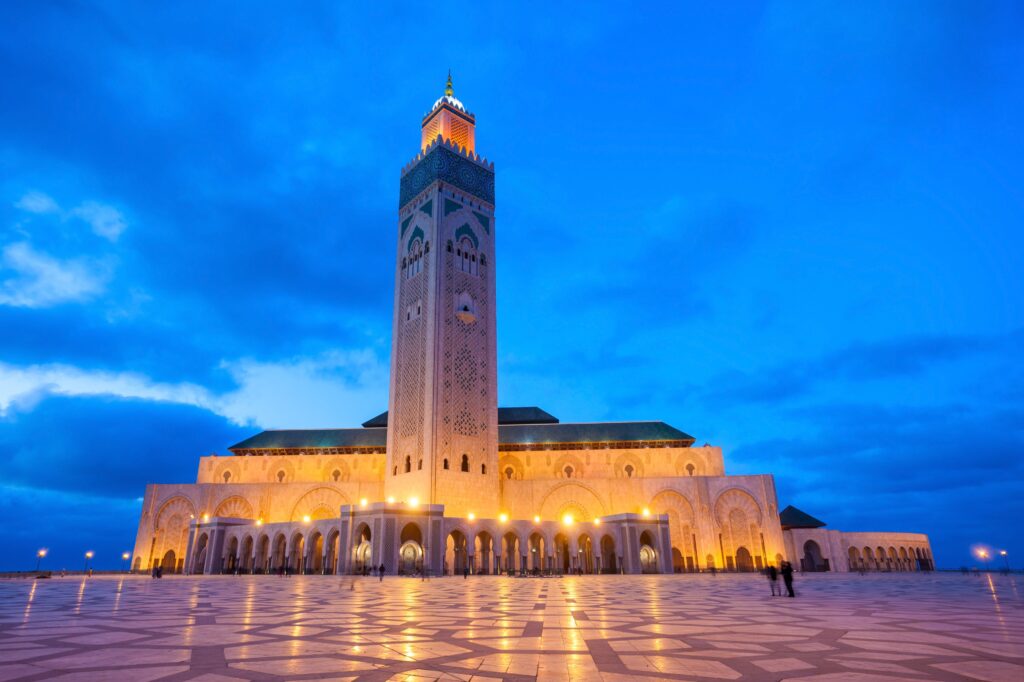 the Great Hassan Ii Mosque